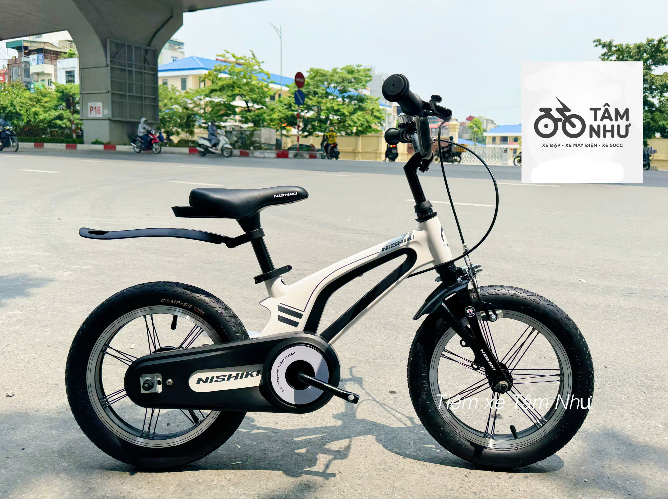 Xe Đạp Trẻ Em NISHIKI MAGIE 14 inch - Trắng
