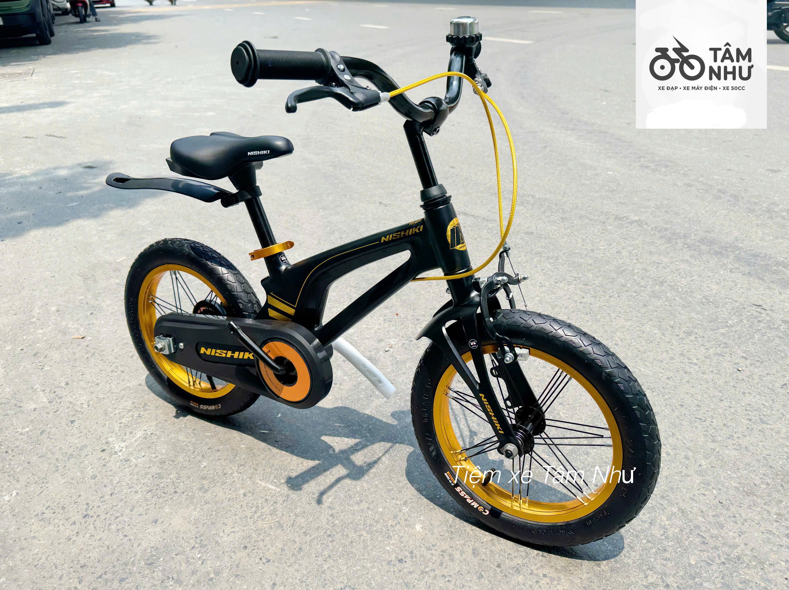 Xe Đạp Trẻ Em NISHIKI MAGIE 14 inch - Đen