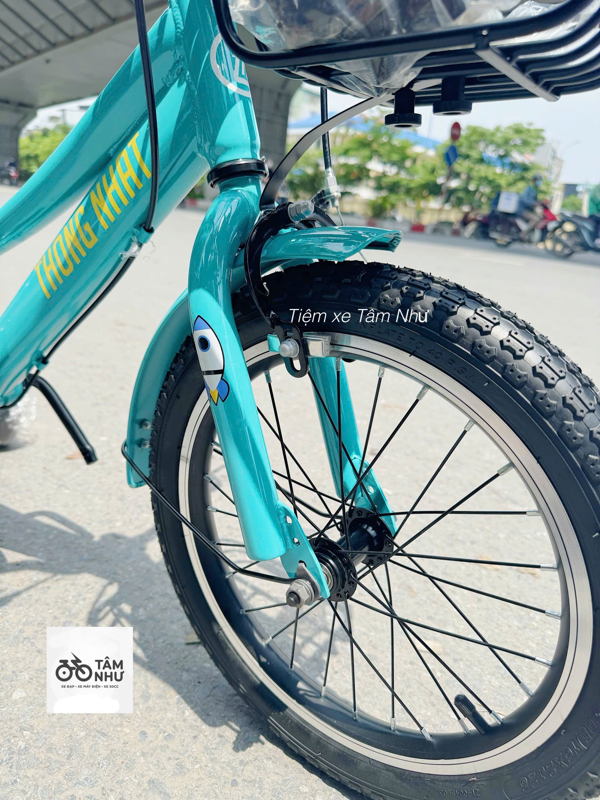 Xe Đạp Trẻ Em Thống Nhất Spaceboy V26 - 16 inch - Xanh