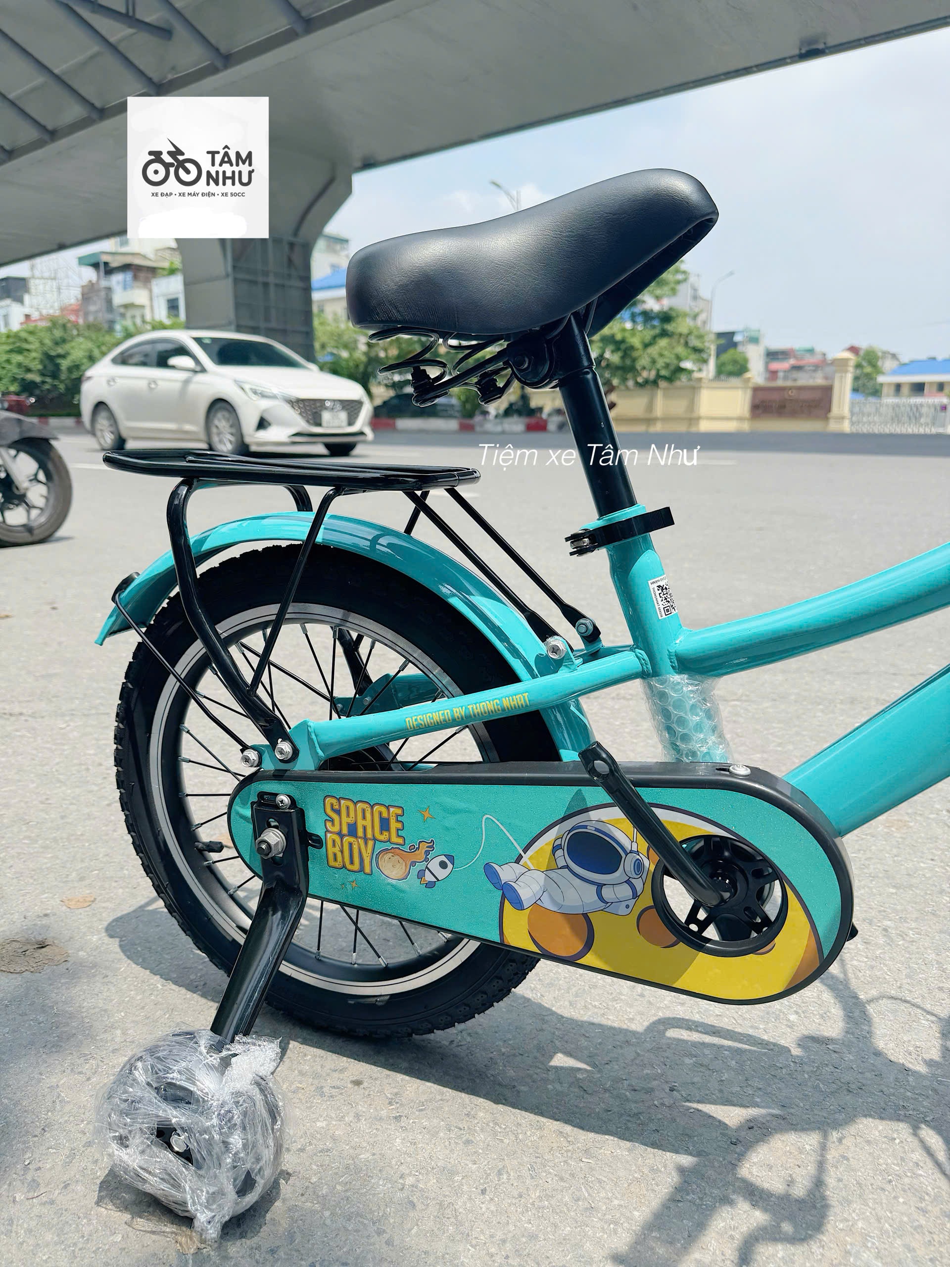 Xe Đạp Trẻ Em Thống Nhất Spaceboy V26 - 16 inch - Xanh