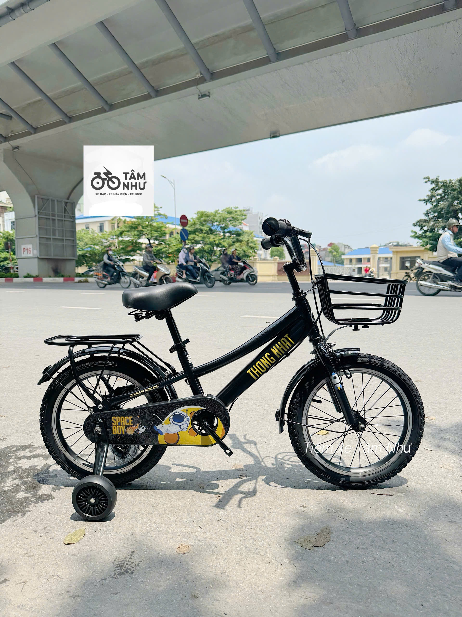 Xe Đạp Trẻ Em Thống Nhất Spaceboy V26 - 12 inch - Đỏ