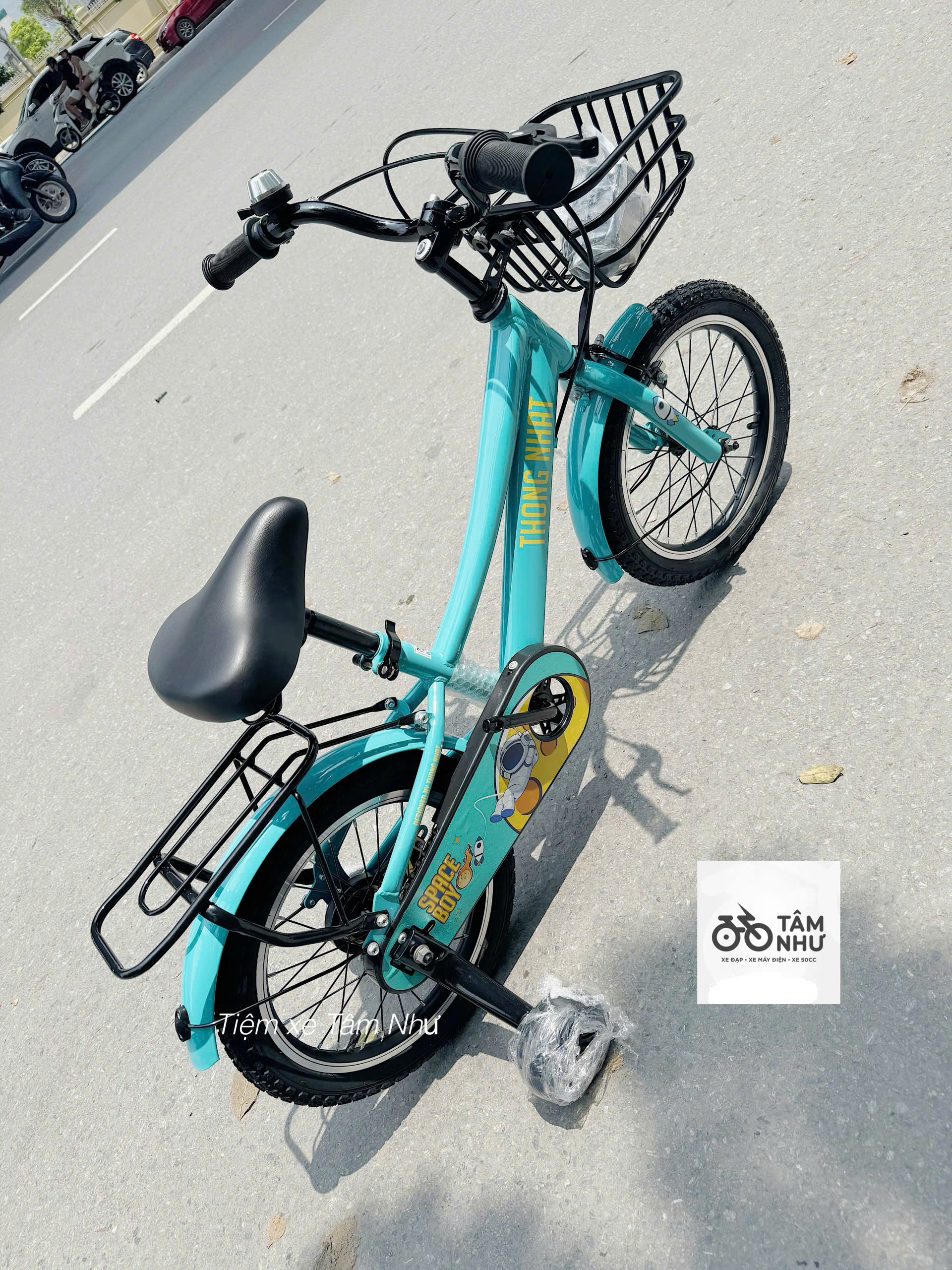 Xe Đạp Trẻ Em Thống Nhất Spaceboy V26 - 16 inch - Xanh