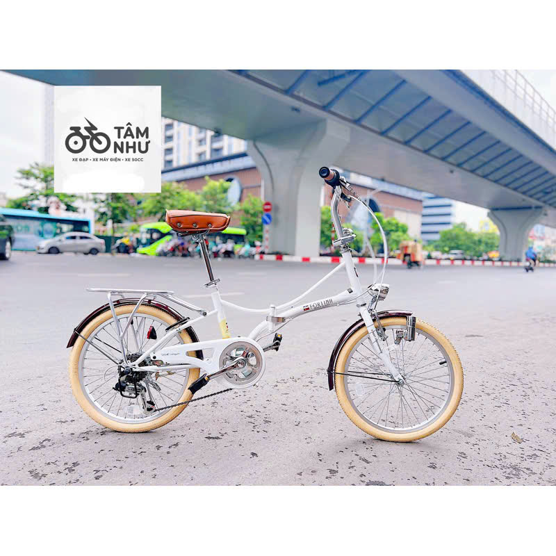 Xe Gấp Nhật Fortina FT2060 - 20 inch - Trắng