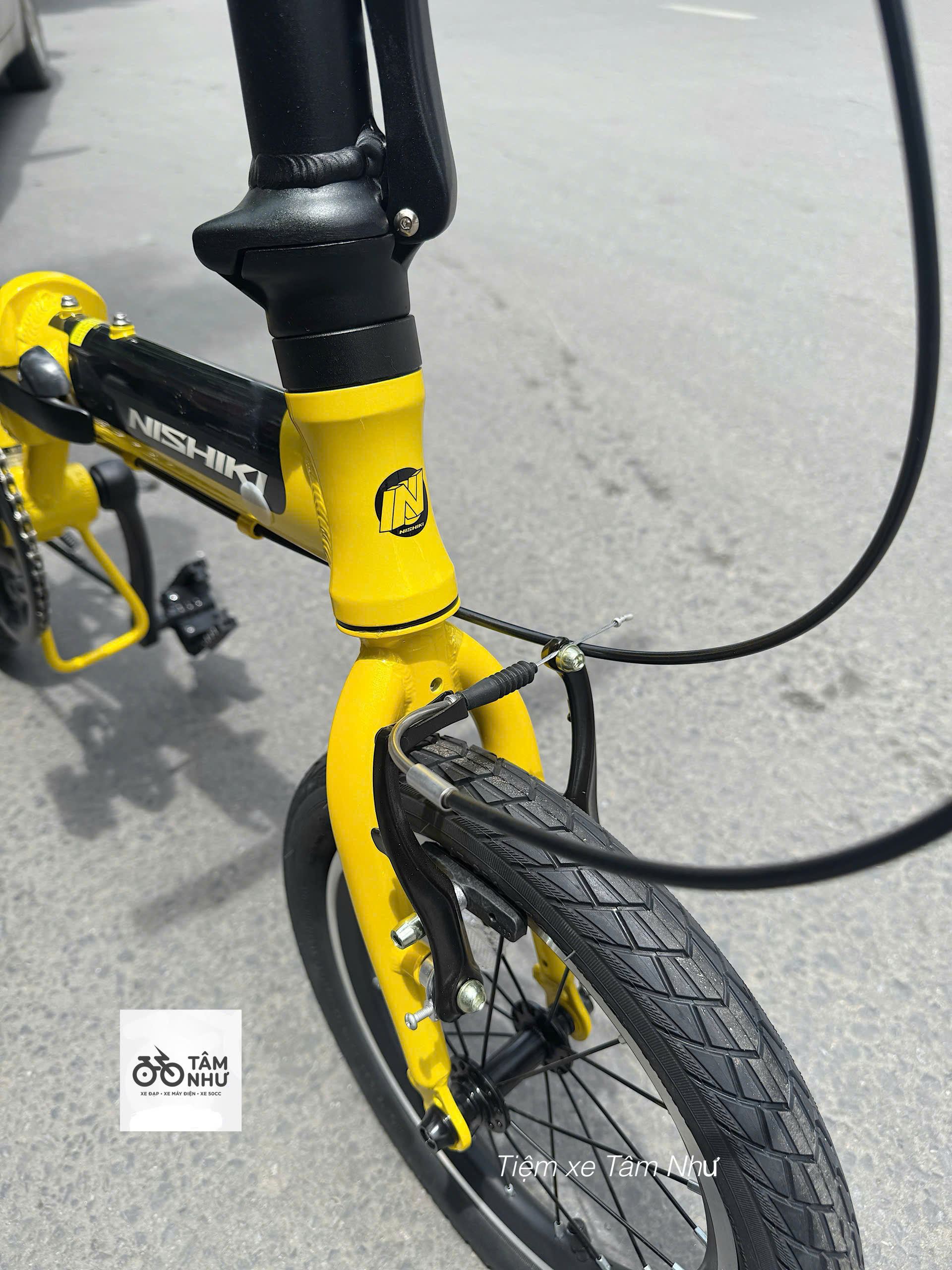 Xe Đạp Gấp Nhật Nishiki Junior 14 inch - Tặng Baga