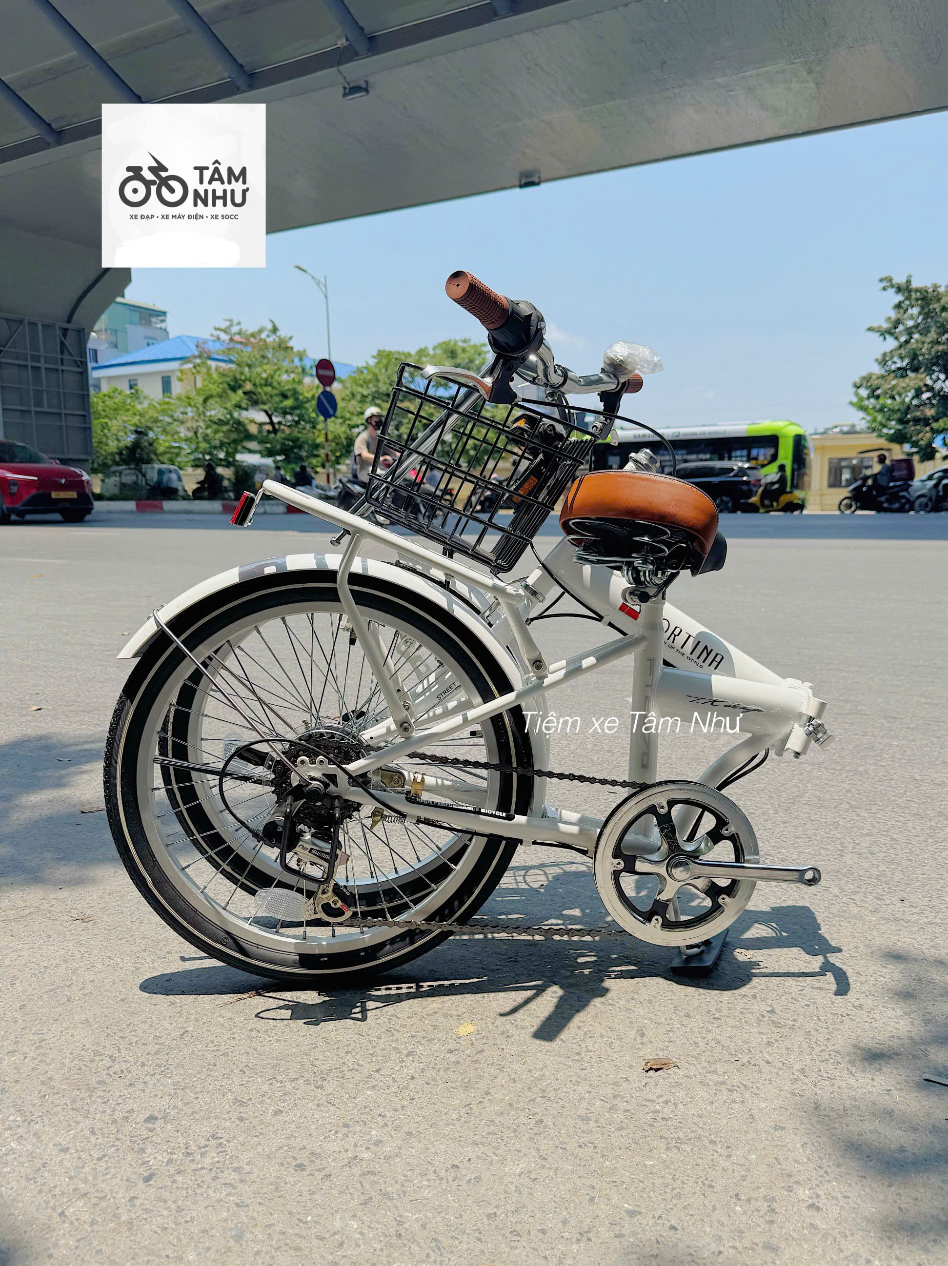 Xe Gấp Nhật Fortina FT2070 - 20 inch - Đen