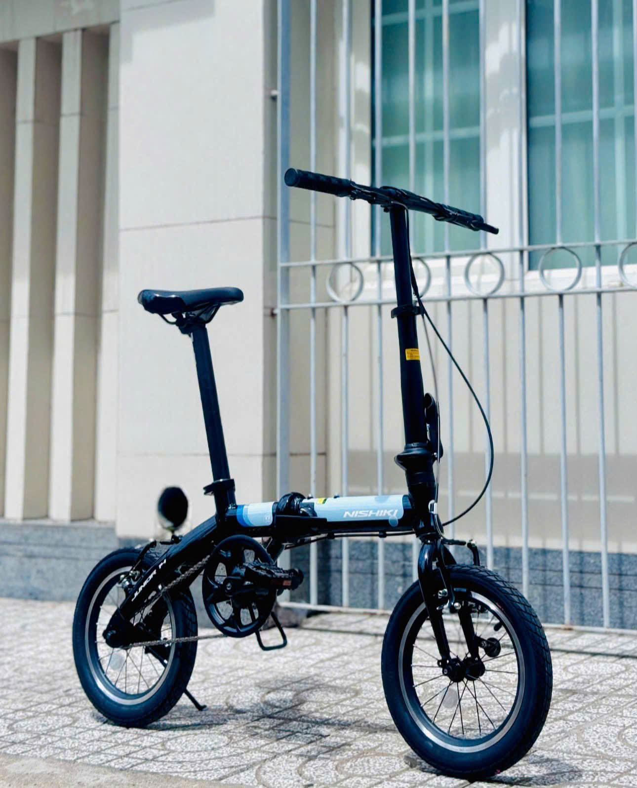 Xe Đạp Gấp Nhật Nishiki Junior 14 inch - Tặng Baga