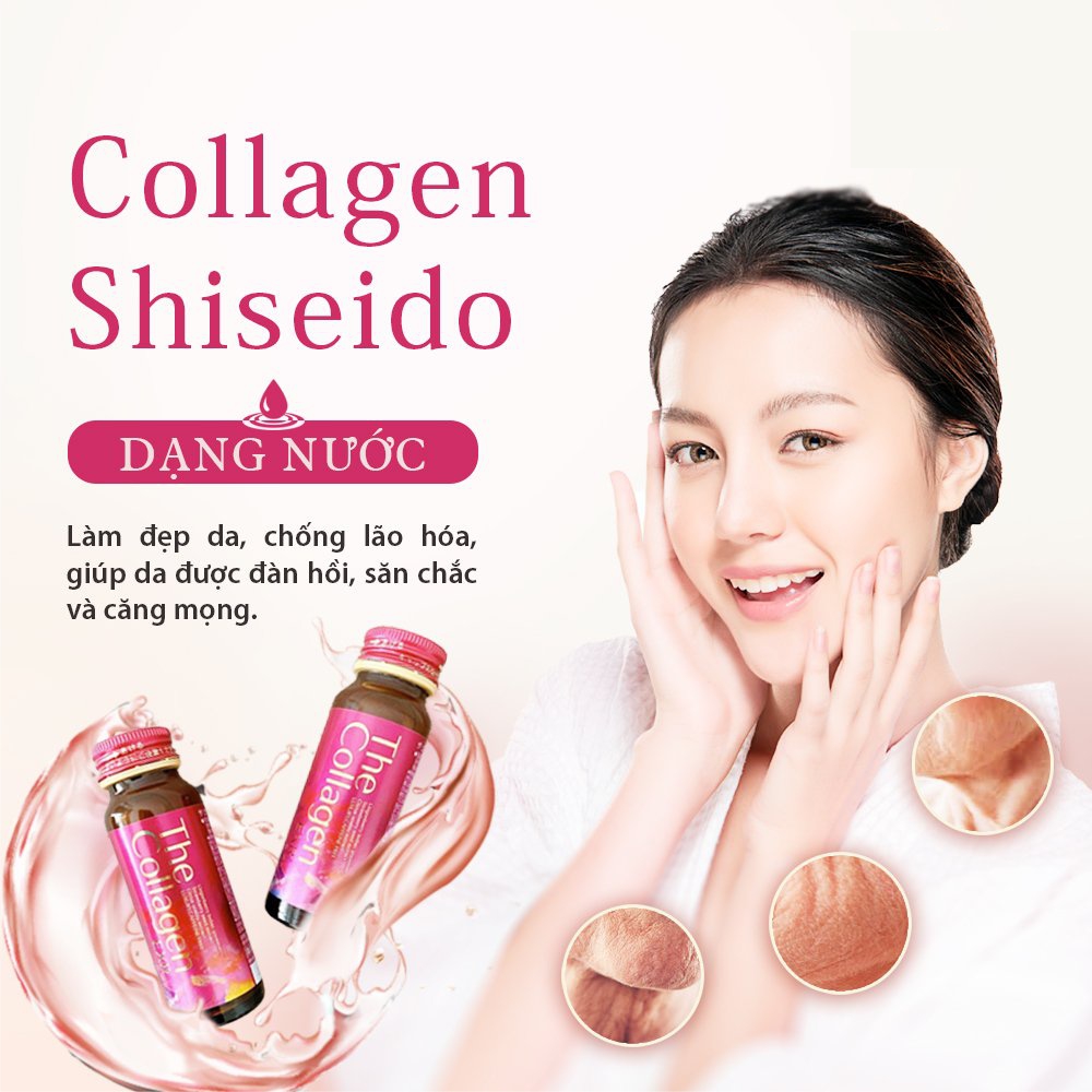 Shiseido The Collagen EXR hộp 10 chai x 50ml Nhật Bản