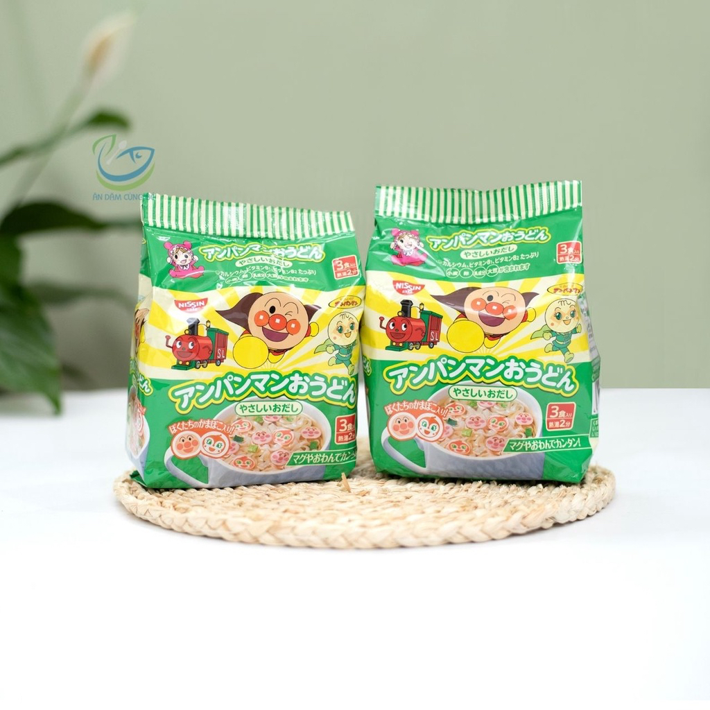 Mì Mug Nhật cho bé, mỳ mug vàng/xanh nissin Nhật Bản cho trẻ ăn dặm