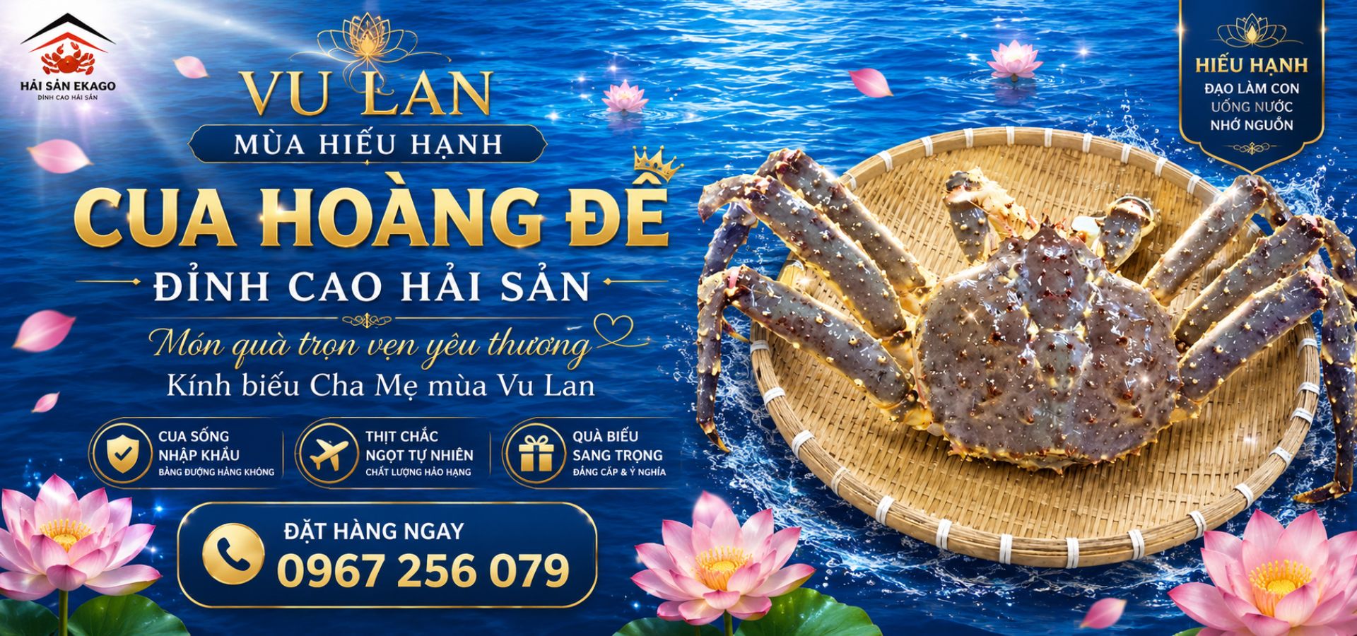 CUA HOÀNG ĐẾ CÓ PHÙ HỢP LÀM QUÀ BIẾU VU LAN? GỢI Ý MÓN QUÀ BÁO HIẾU SANG TRỌNG VÀ Ý NGHĨA