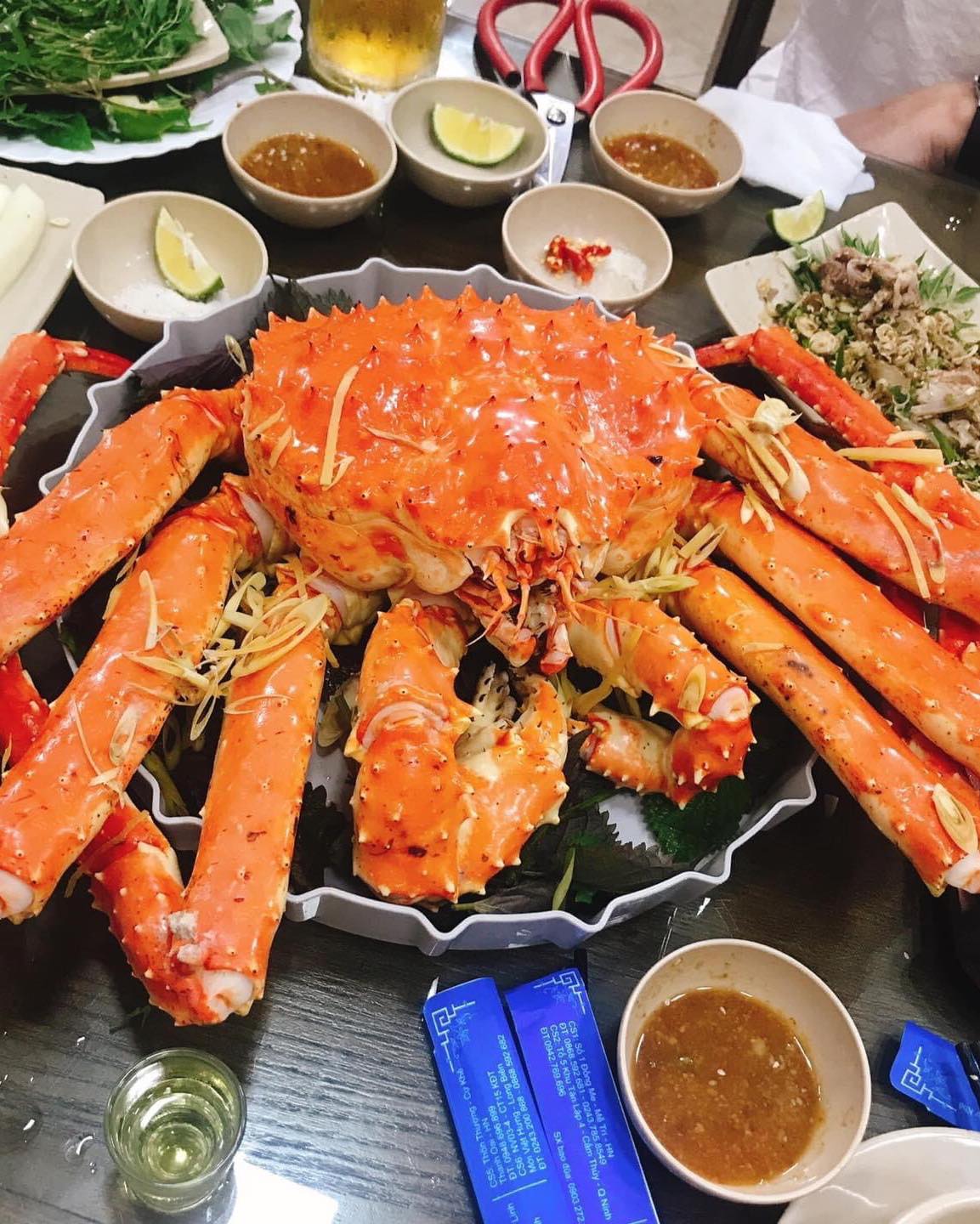 Cua Hoàng Đế : Món Hải Sản 