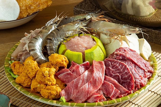 CHỐNG NGÁN NGÀY TẾT VỚI LẨU TÔM BẦU TẠI NHÀ