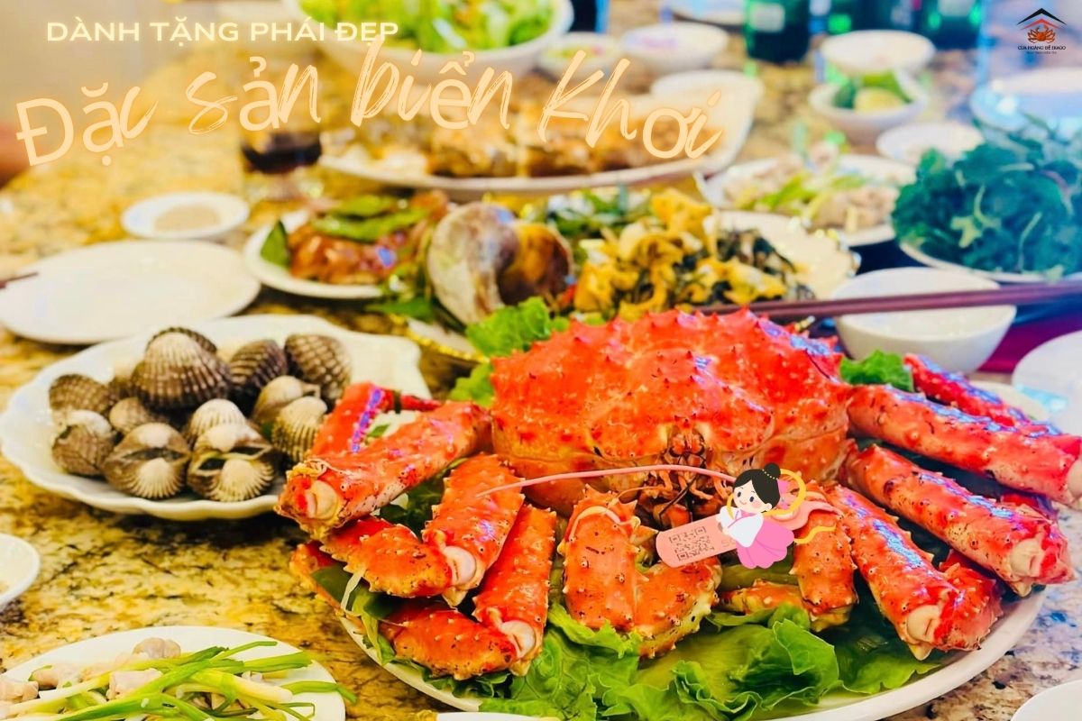 ⚡️CUA HOÀNG ĐẾ GIẢM HƠN ➖800K | HẢI SẢN TẶNG NÀNG 20/10