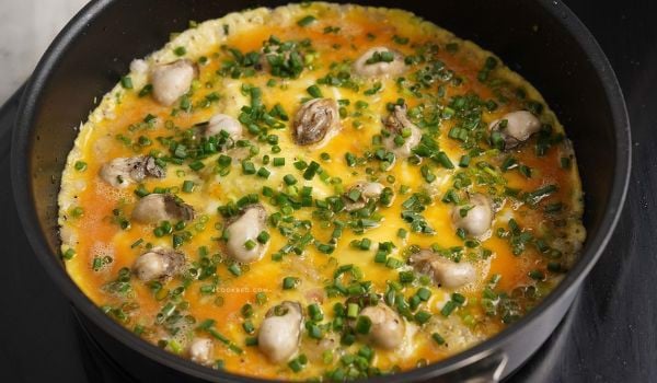 Cách làm món Hàu chiến trứng kiểu Hoa