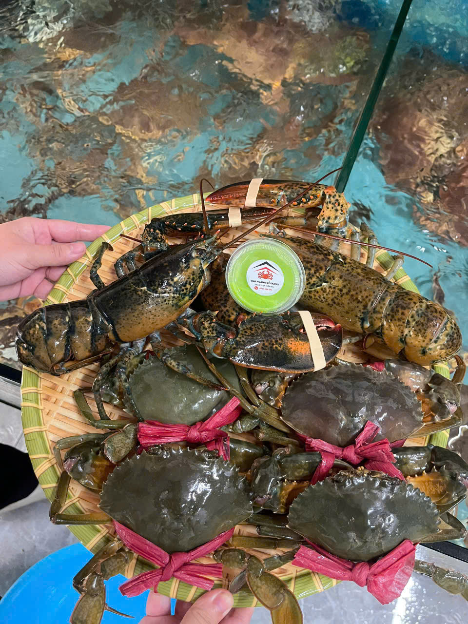 COMBO 1.400K: 4 CUA + 2 TÔM ALASKA – QUÀ BIẾU CHA MẸ “BAO TƯƠI, BAO NGON”