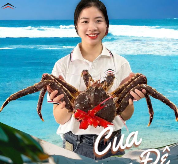 Cua hoàng đế chỉ từ 1490k/kg 