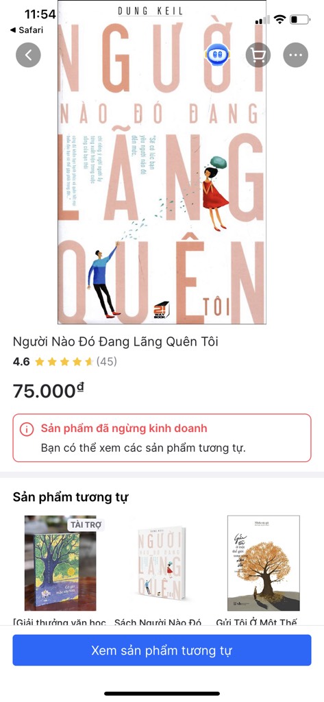 Người Nào Đó Đang Lãng Quên Tôi - Dung Kell (sách bị mất lớp áo bìa)