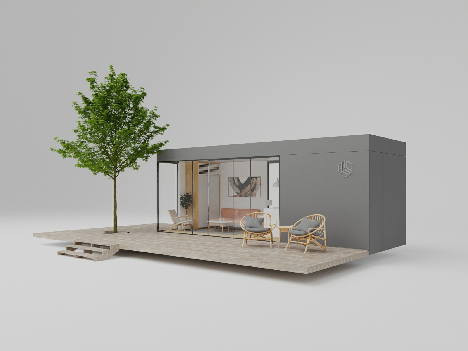 Steelwood Modular - SW1 | 20.4 m2