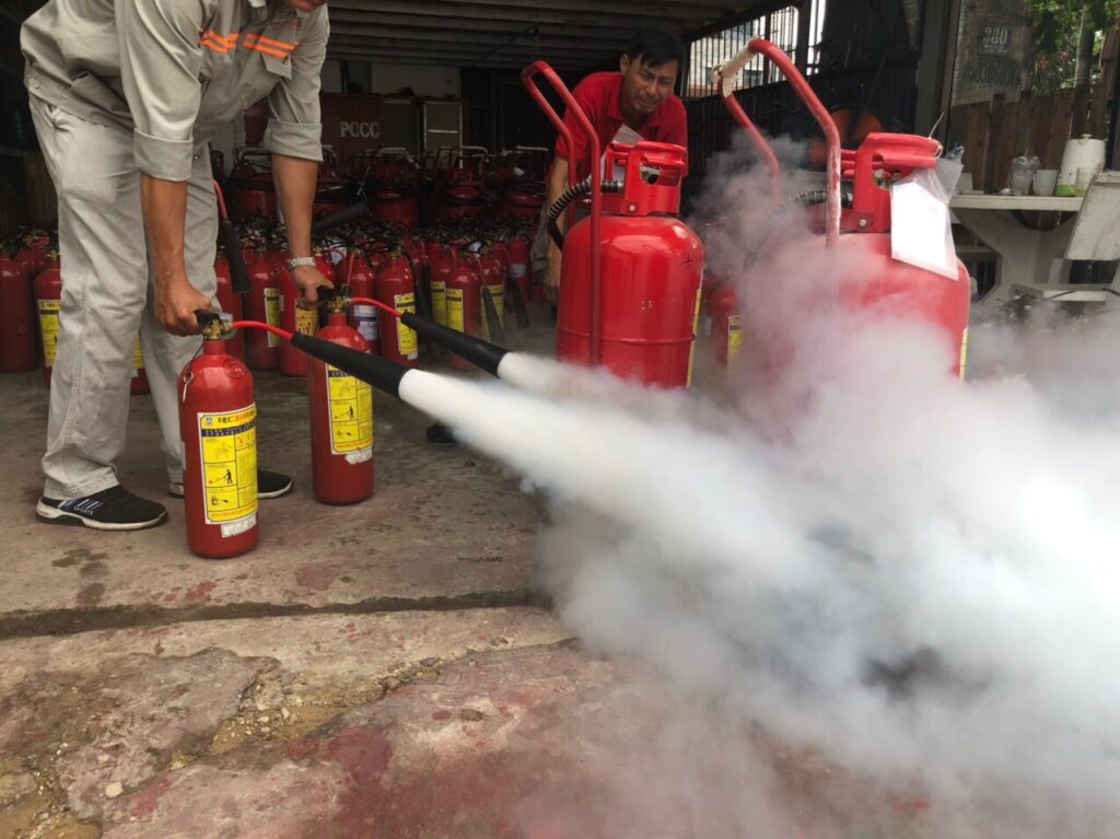 NẠP BÌNH CHỮA CHÁY GIÁ RẺ TẠI BẮC NINH
