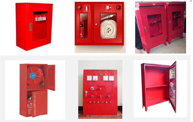 MUA TỦ ĐỰNG BÌNH CHỮA CHÁY GIÁ RẺ TẠI HÀ NỘI