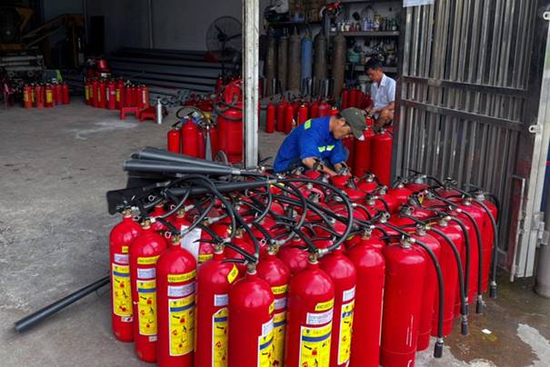 NẠP BÌNH CHỮA CHÁY GIÁ RẺ TẠI HẢI DƯƠNG