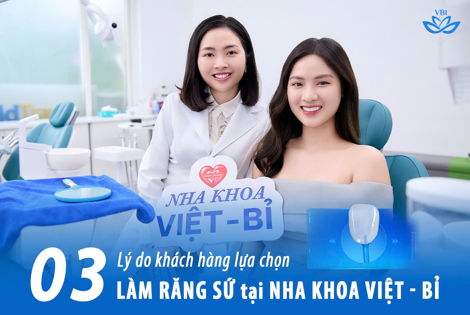 3 LÝ DO KHÁCH HÀNG LỰA CHỌN LÀM RĂNG SỨ TẠI NHA KHOA VIỆT - BỈ