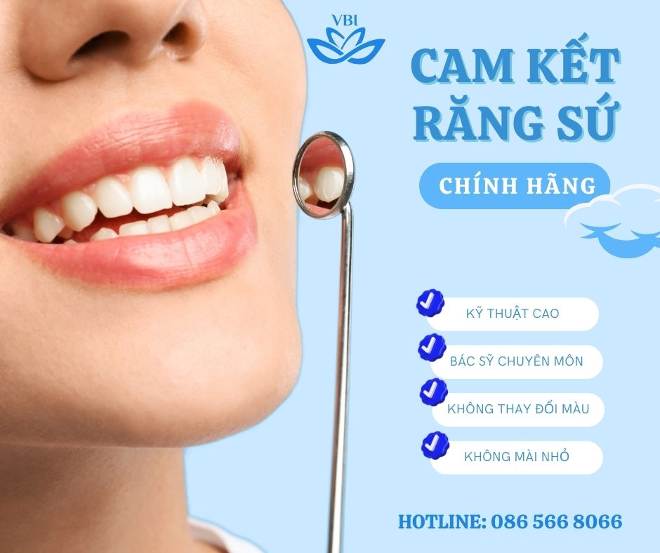 RĂNG SỨ VIỆT - BỈ: ĐẲNG CẤP KHÁC BIỆT, BẢO HÀNH TRỌN ĐỜI