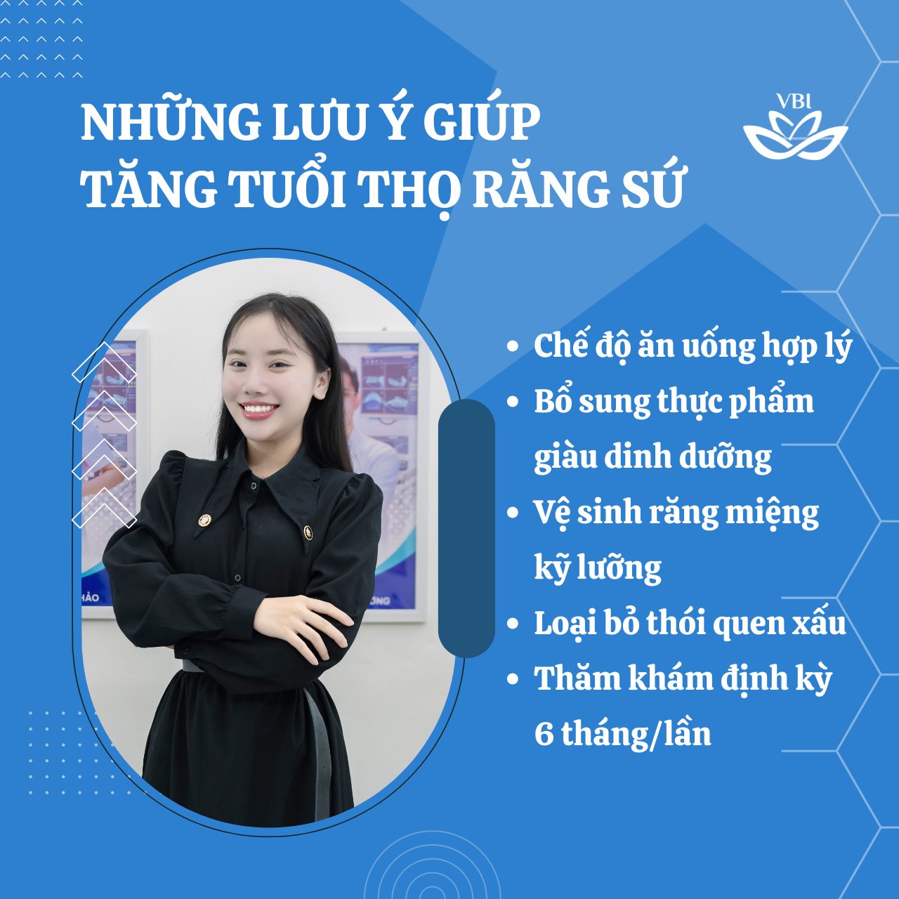 NHỮNG LƯU Ý GIÚP TĂNG TUỔI THỌ RĂNG SỨ