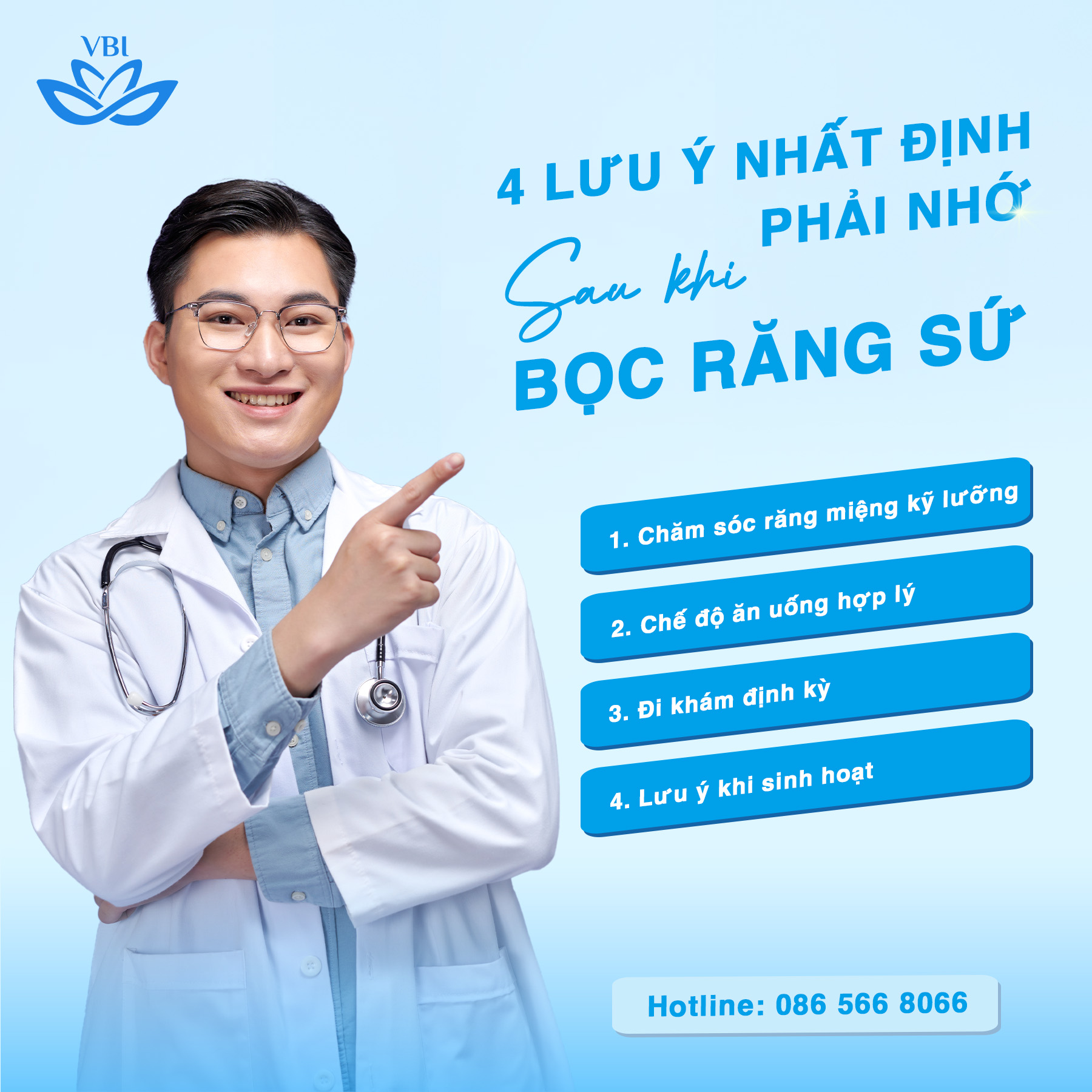4 LƯU Ý NHẤT ĐỊNH PHẢI NHỚ SAU KHI BỌC RĂNG SỨ