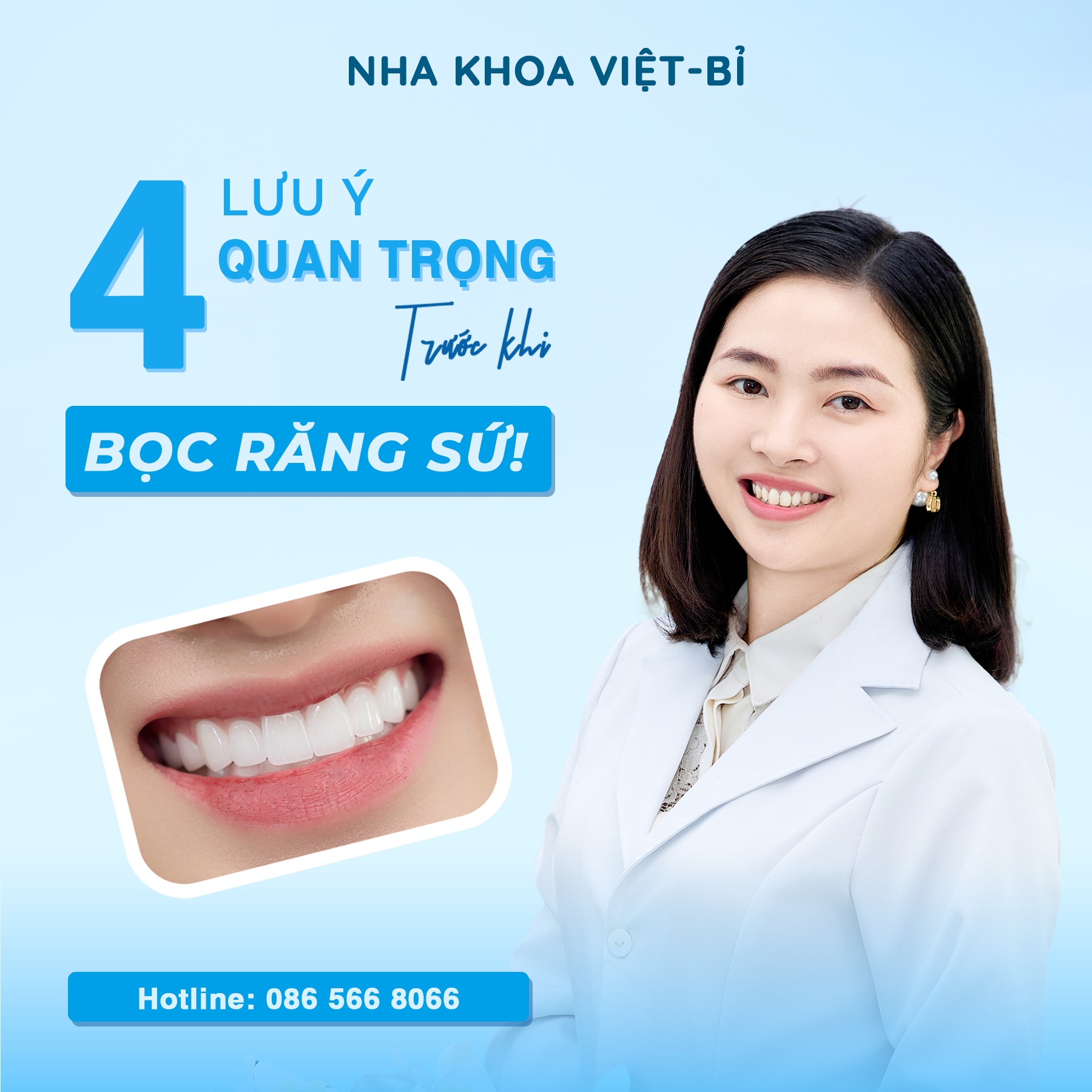4 LƯU Ý QUAN TRỌNG TRƯỚC KHI BỌC RĂNG SỨ MÀ BẠN CẦN PHẢI BIẾT