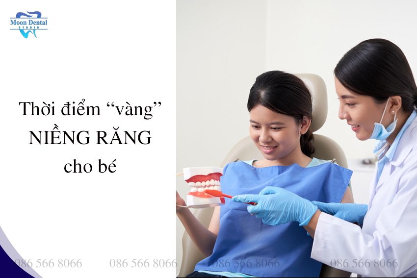 Độ tuổi vàng để niềng răng cho các bé