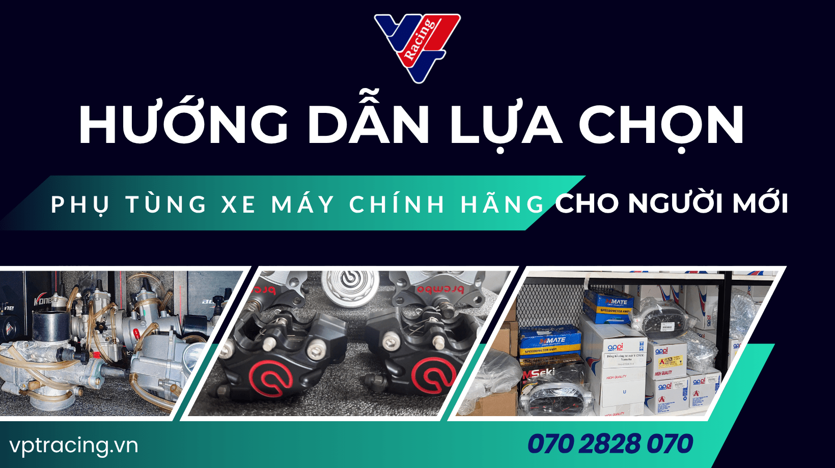 Hướng dẫn lựa chọn phụ tùng xe máy chính hãng cho người mới