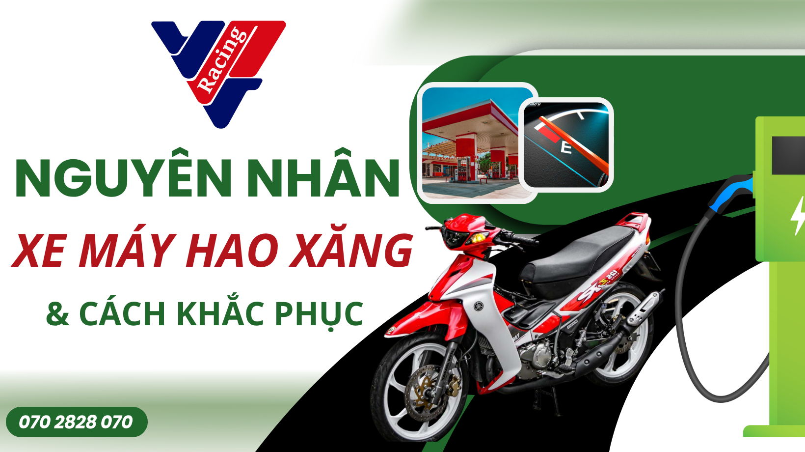 Nguyên nhân xe máy hao xăng và cách khắc phục