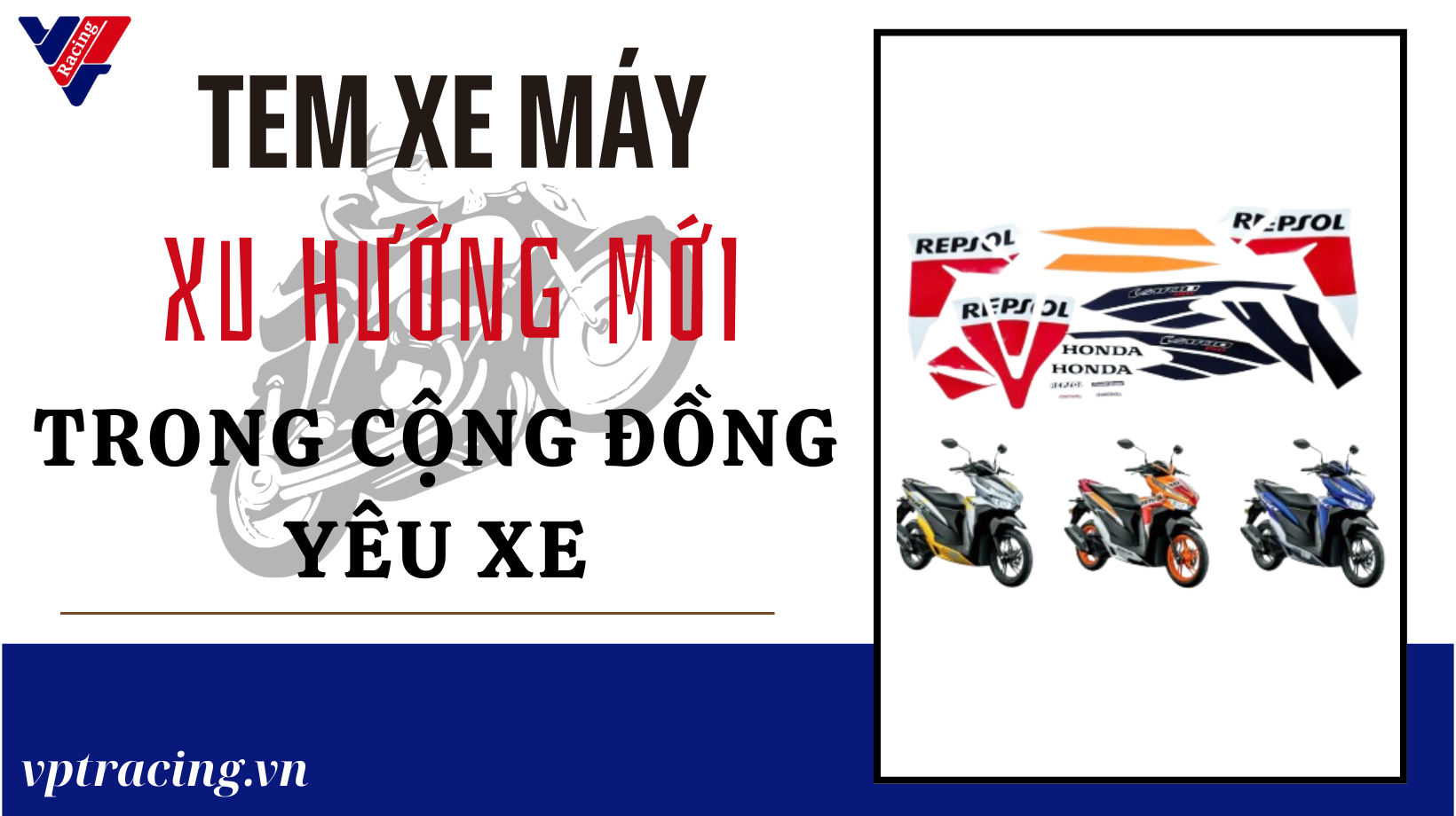 Tại sao tem xe máy trở thành xu hướng trong cộng đồng yêu xe?