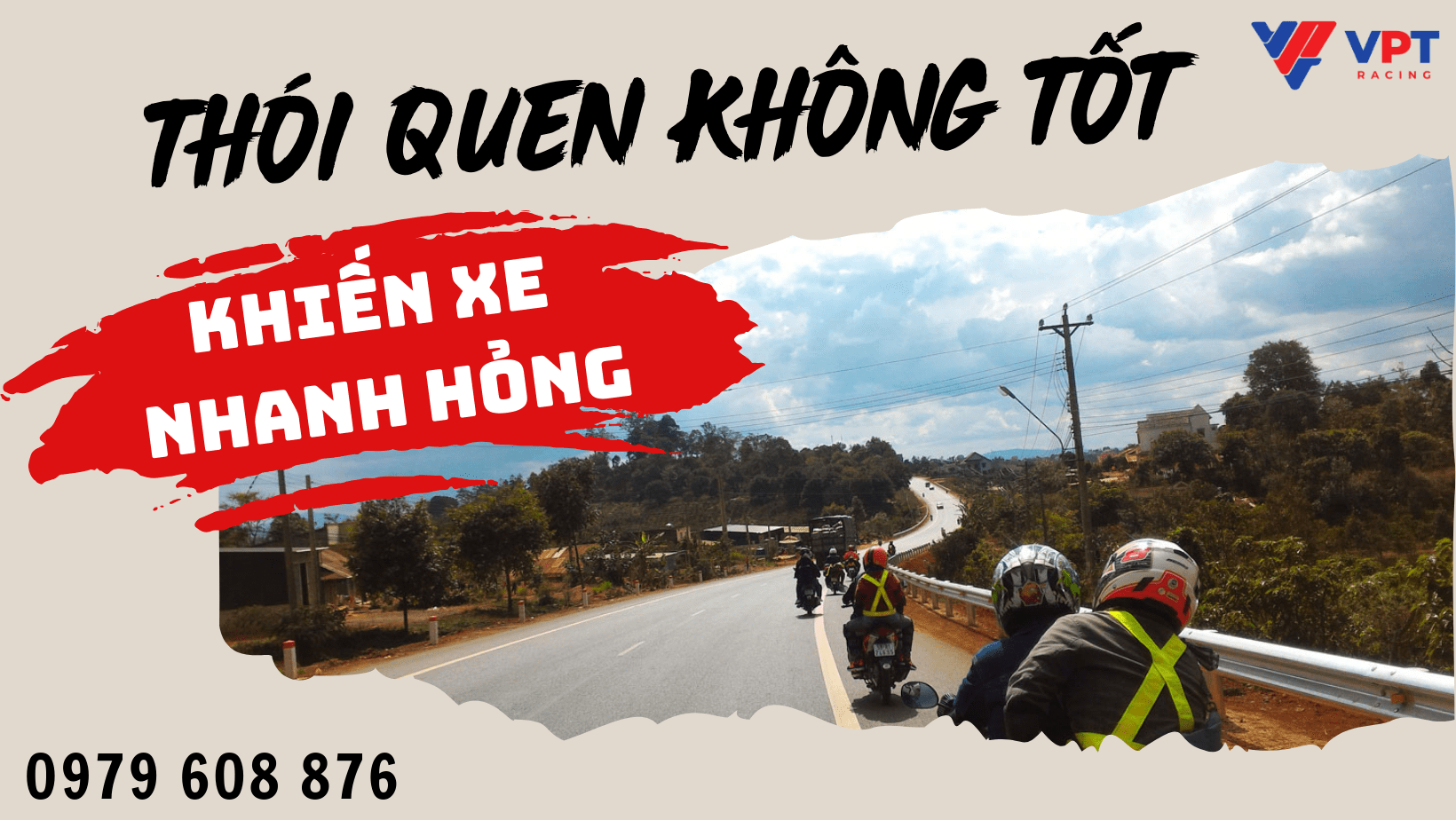 Thói quen không tốt khiến xe máy nhanh hỏng