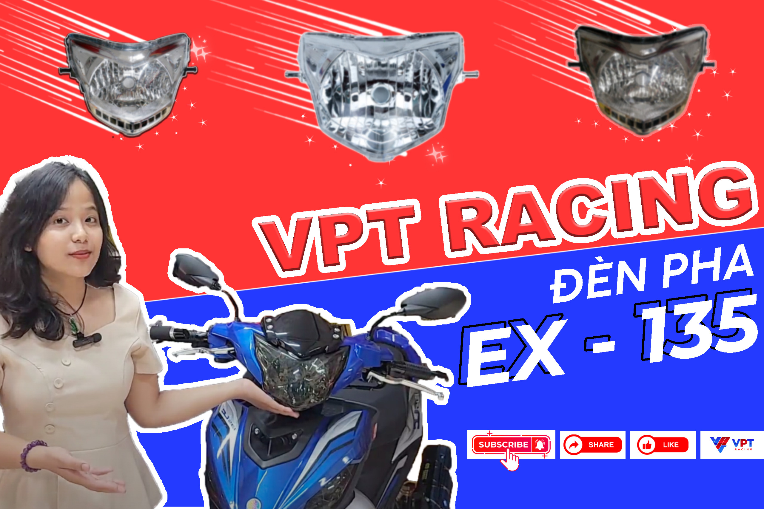 ĐÈN PHA EX135 TẠI NHÀ VPTRACING