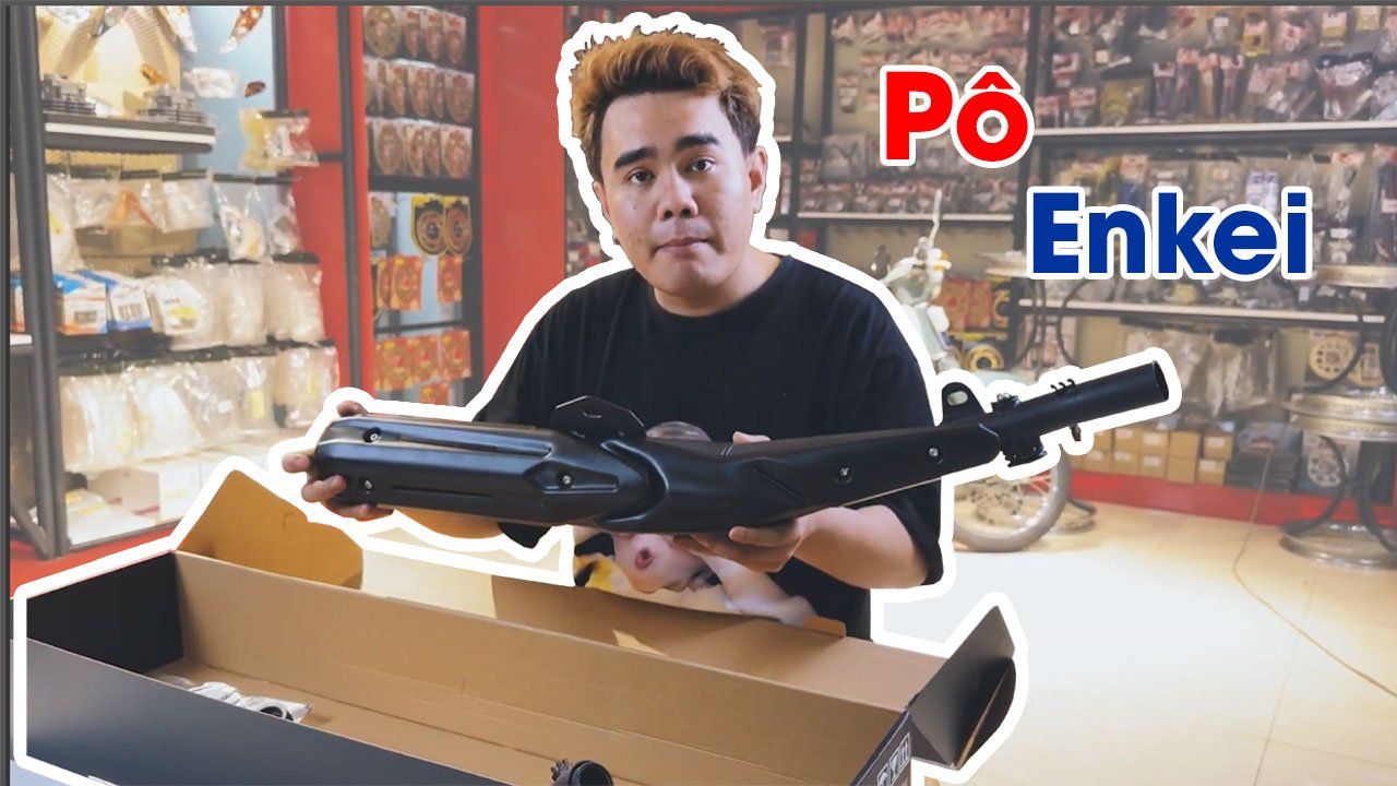 Những ưu điểm nổi bật của Pô giả zin ENKIE cho dòng xe Exciter135