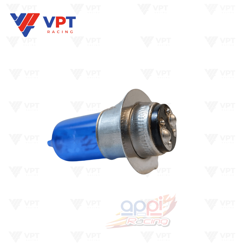 Bóng đèn Halogen 12V18-18W màu xanh APPI