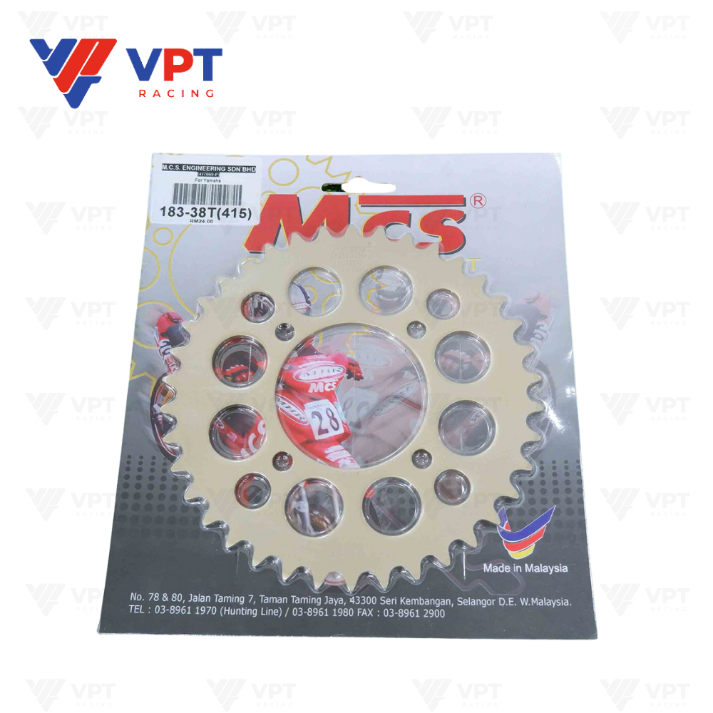 Nhông ( dĩa sau ) Yamaha Jupiter110 / LC135 - 415 Racing / MCS