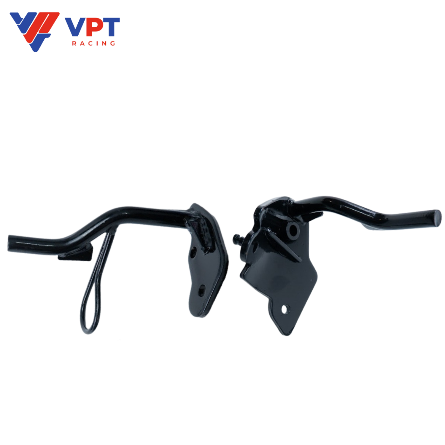 Gác chân máy su RG110 / RGV120 / Satria120 màu đen / Vietnam