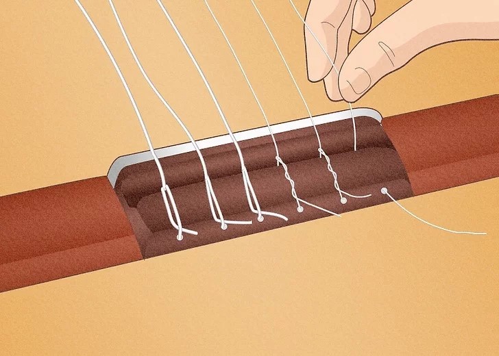 Cách Thay Dây Đàn Guitar Classic Cực Kỳ Đơn Giản Tại Nhà