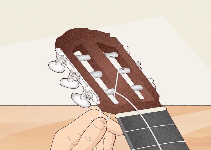 CÁCH THAY DÂY ĐÀN GUITAR CLASSIC 11 c jpeg