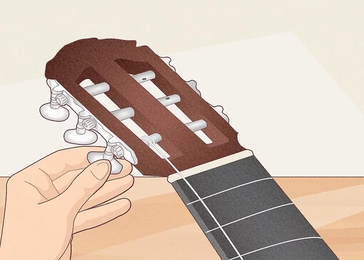 CÁCH THAY DÂY ĐÀN GUITAR CLASSIC 14 CÁCH THAY DÂY CLASSIC