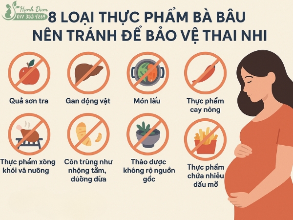 8 loại thực phẩm mẹ bầu nên tránh