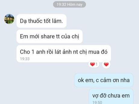 Phản hồi của bạn Phạm Văn Chung về sản phẩm Trà Củ Gai