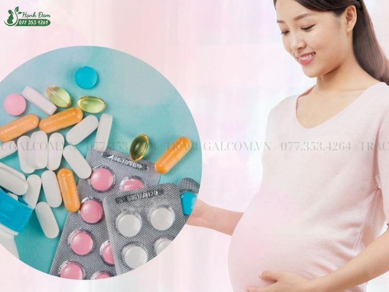không tự ý dùng thuốc khi mang thai