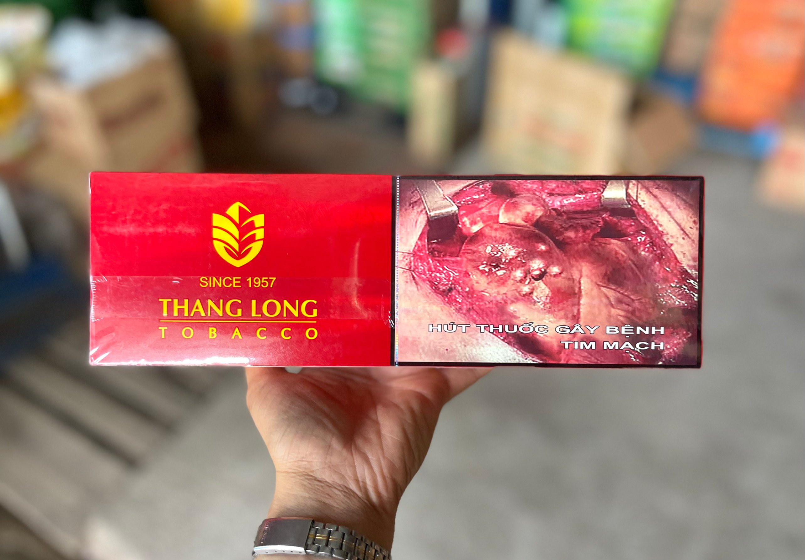 Thuốc lá Thăng Long du lịch đỏ/10