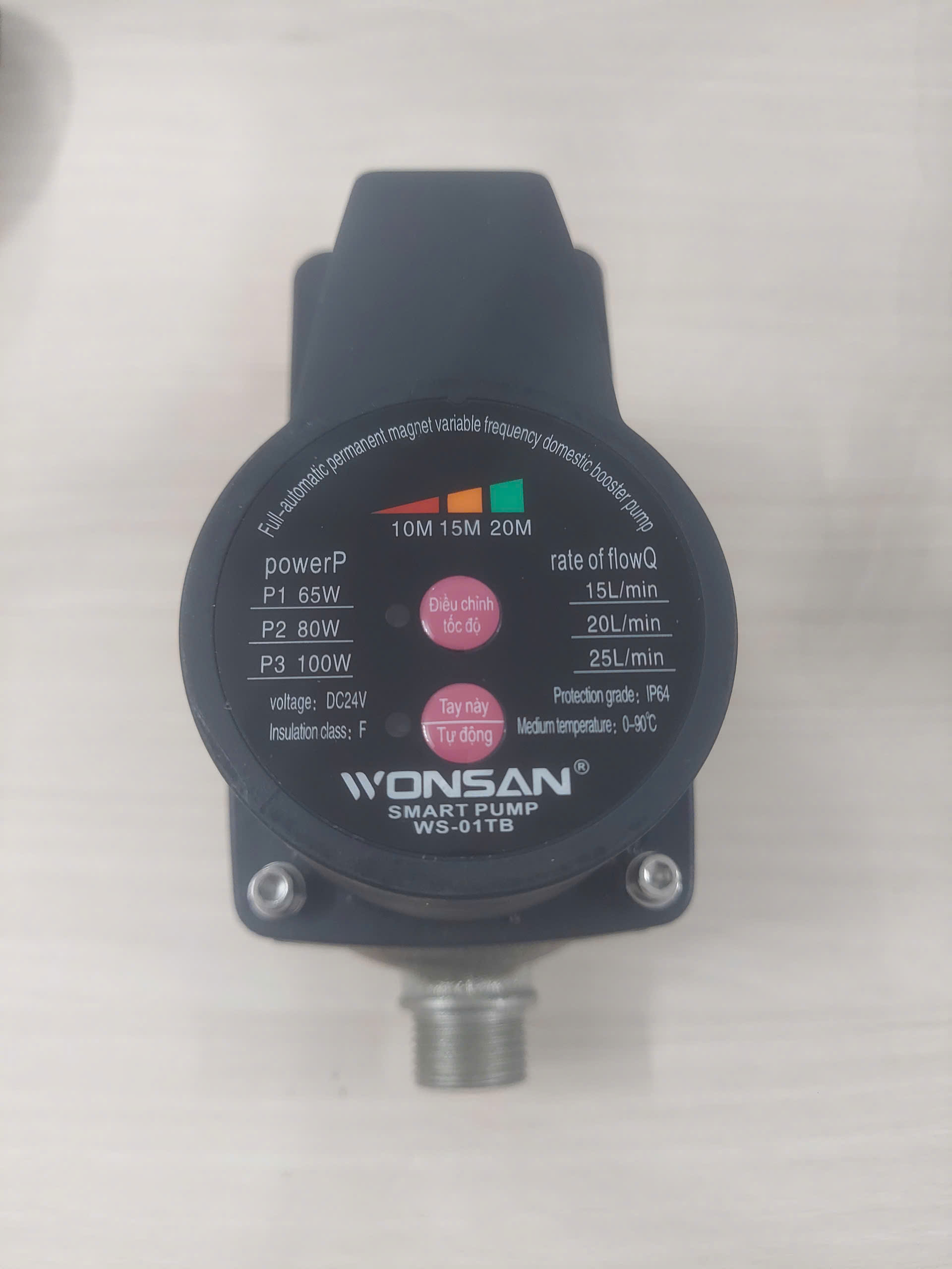 Bơm tăng áp mini WS-01TB