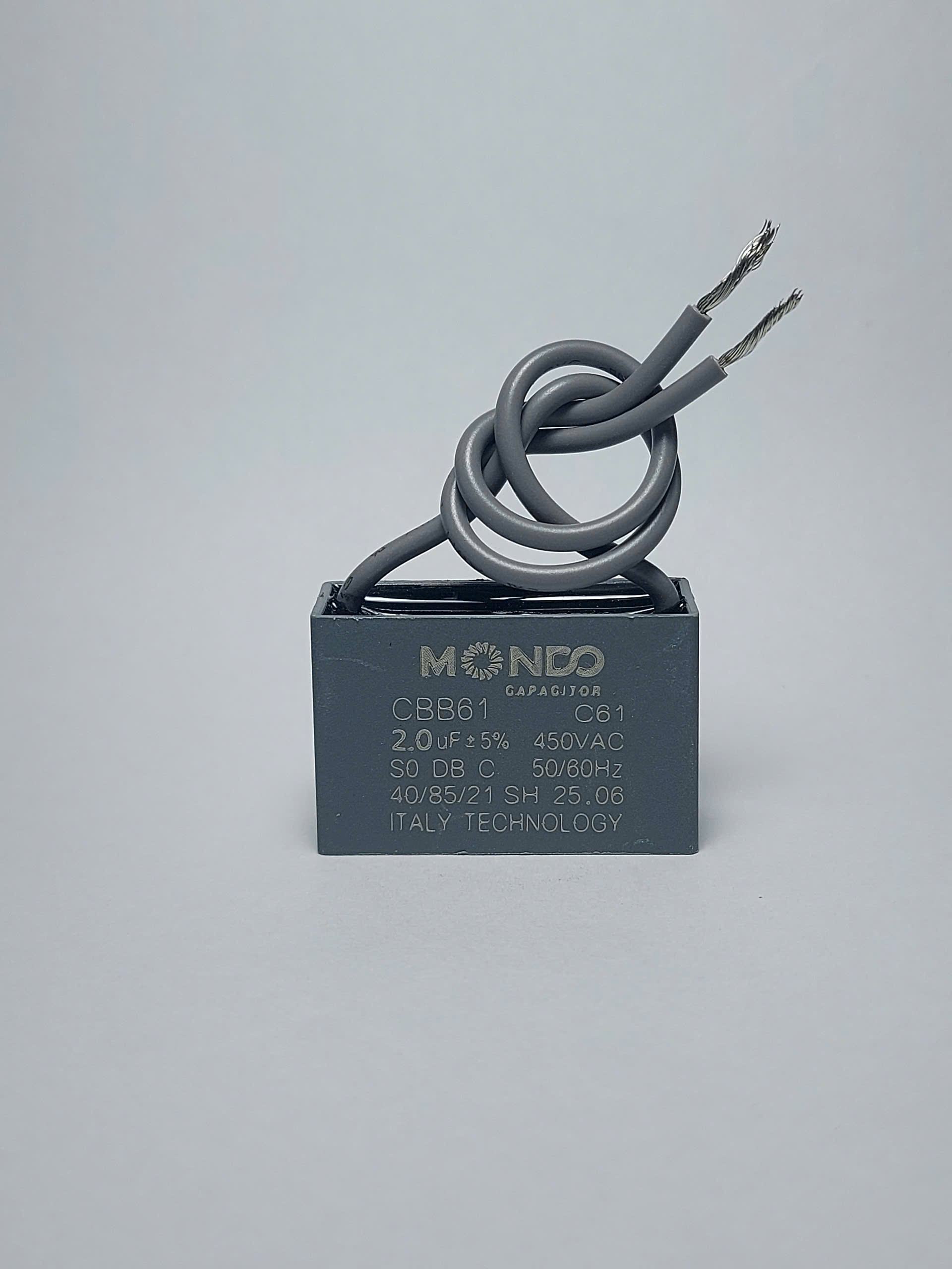 Tụ quạt vuông Mondo 2uF