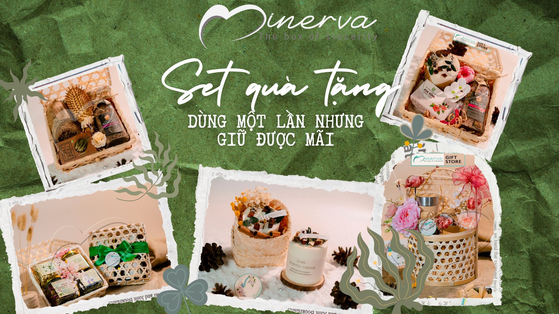 SET QUÀ TẶNG.... DÙNG MỘT LẦN NHƯNG GIỮ ĐƯỢC MÃI SET QUÀ TẶNG.... DÙNG MỘT LẦN NHƯNG GIỮ ĐƯỢC MÃI