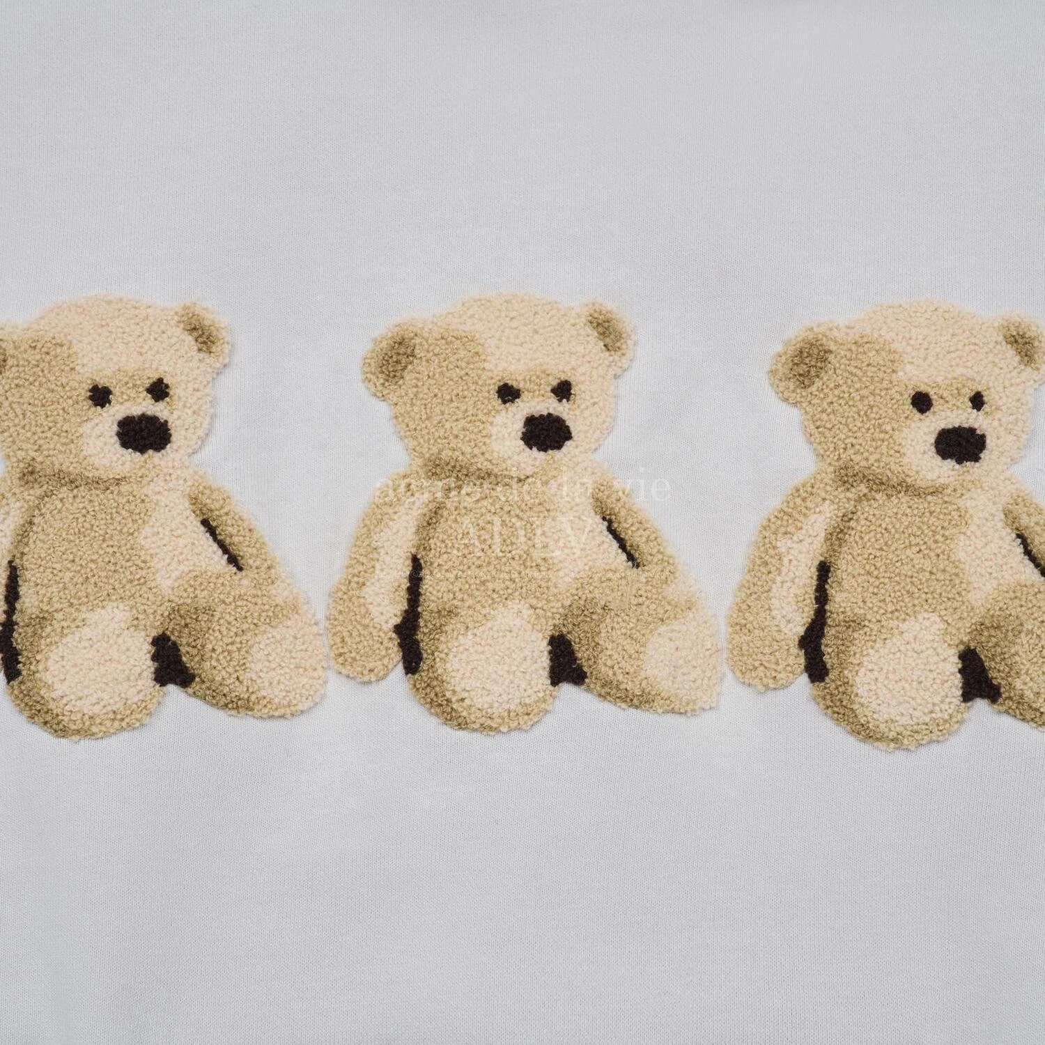 ÁO HOODIE ADLV THREE BOUCLE BEAR XÁM